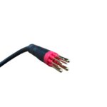 rode mannelijke stekker van motorkabel adapter
