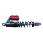Rode achtervering voor v8 pro met 24 inch banden.