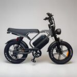 QMWHEEL V20 Limited Pro Silver Grey elektrische fatbike zijaanzicht