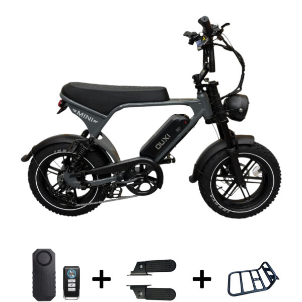 OUXI V8 ultra mini grijs inclusief gratis toebehoren