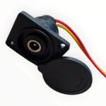 1 pins oplaadpoort voor OUXI fatbike accu